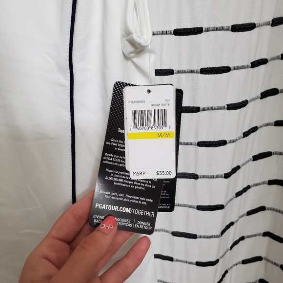 NWT PGA Tour Set of 2 Collared Golf Shirts Womens - Picture 4 of 6